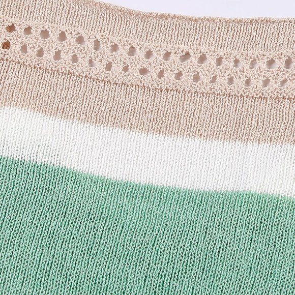 Autumn Colors Long Sleeve Loose Casual Knit Top - Picture 10 of 14